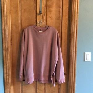 Lou & Grey pink/mauve sweatshirt XL